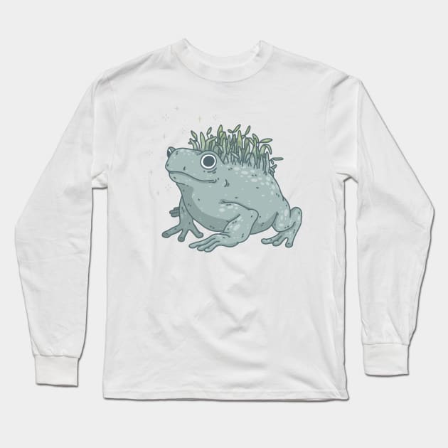 Frog Long Sleeve T-Shirt by odsanyu